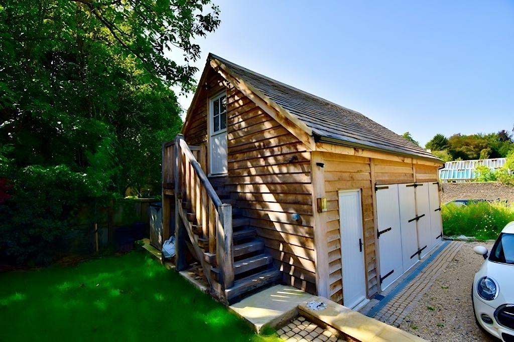 Oak Framed Garage