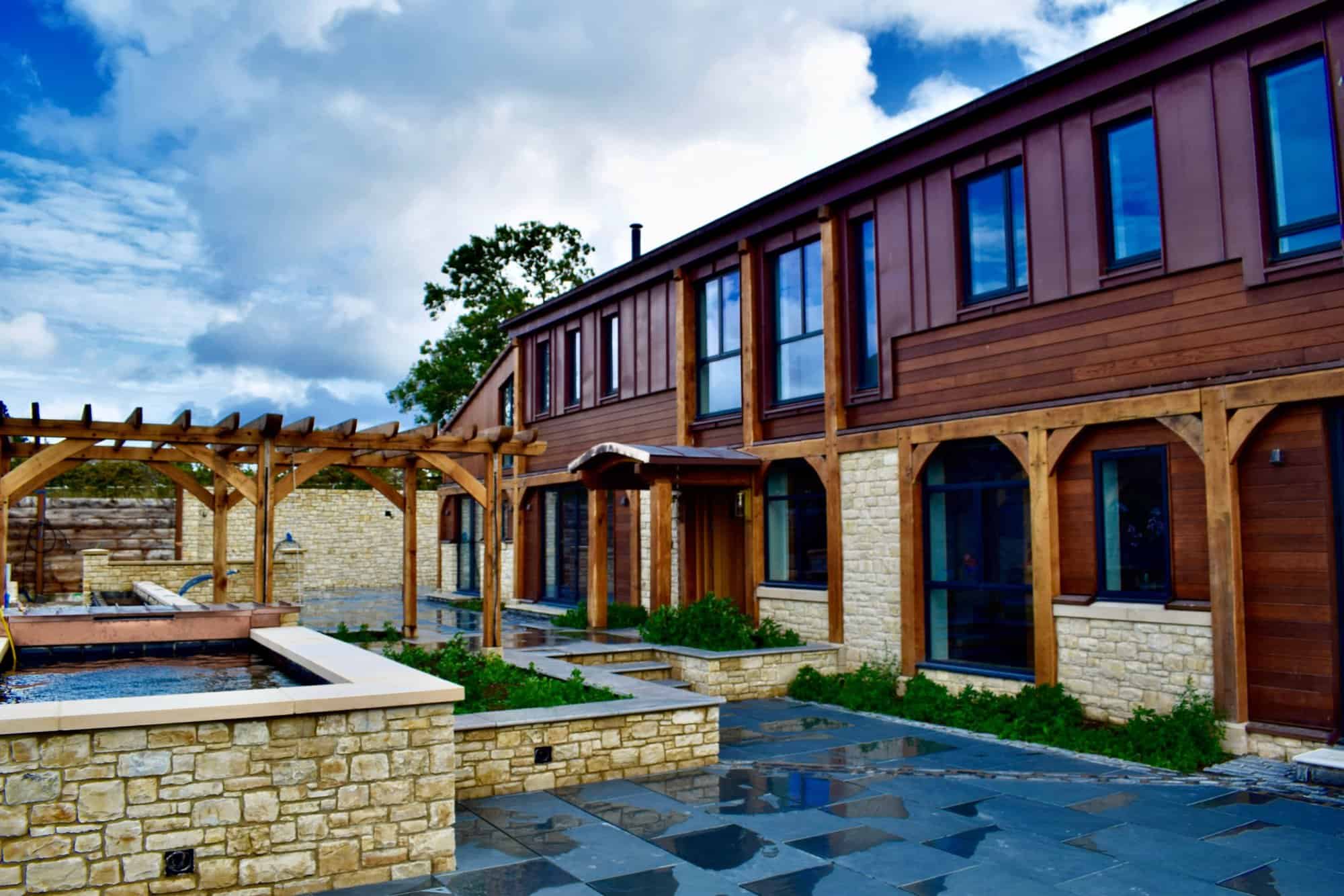 Modern Oak Framed Barn