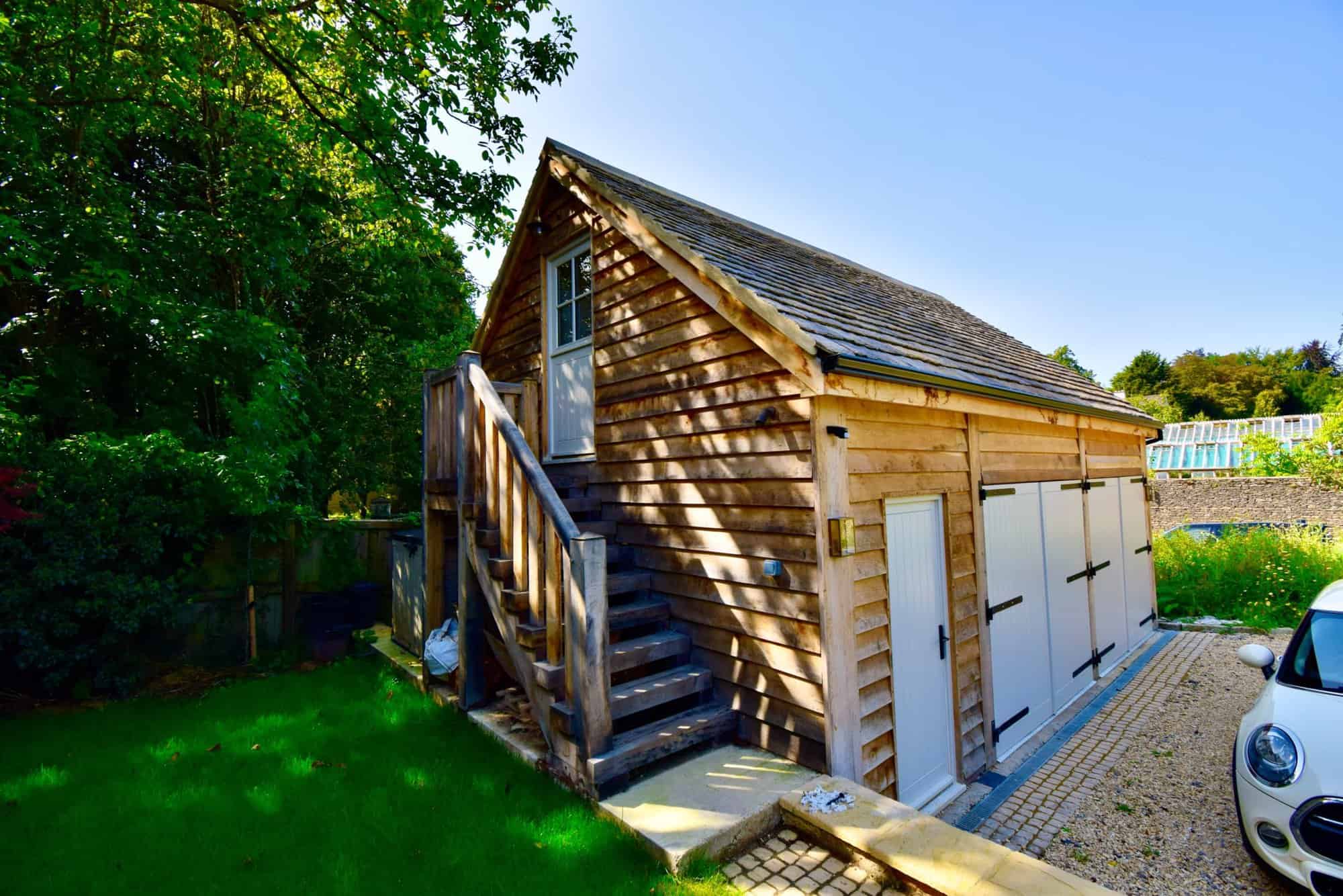 Oak Framed Garage